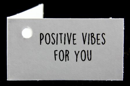 Gelukskaartjes positive vibes for you 10 stuks