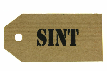 Kraft label sint