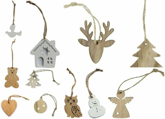 Geluksdoosje kerst kraft merry christmas met boeddha en houten label